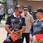 Kapolres Ketapang Hadiri Pembukaan Turnamen Sepak Bola Piala Bupati 2025