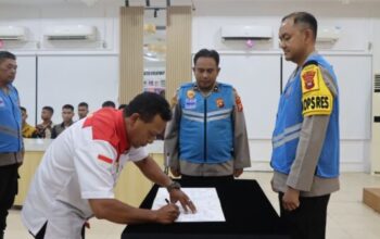 Pemeriksaan administrasi Rikmin Bintara Brimob 2026 di Polres Ketapang