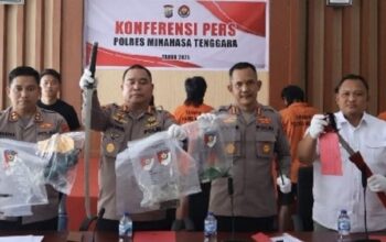 10 Tersangka Bentrokan Watuliney–Molompar Ditangkap,