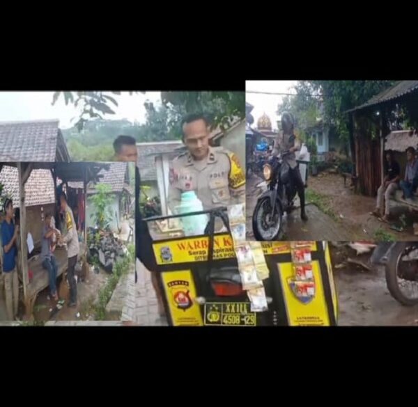 Bhabinkamtibmas Polsek Carita Bagikan Kopi Gratis, Dekatkan Polri dengan Warga Binaan