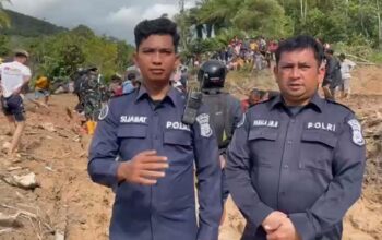 Bid Humas Polda Sumut Tempuh Jalur Ekstrem untuk Salurkan Bantuan ke Sibolga