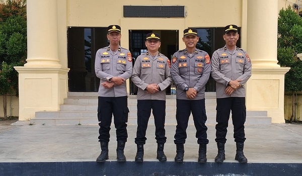 Empat Perwira Lulusan SIP Angkatan 54 Resmi Bertugas di Polres Muratara