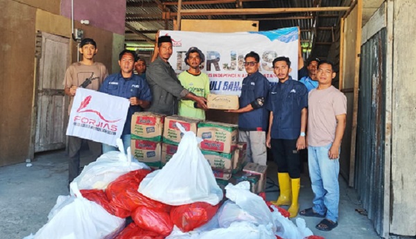 FORJIAS Salurkan Bantuan ke Desa Terisolasi Aceh Tengah