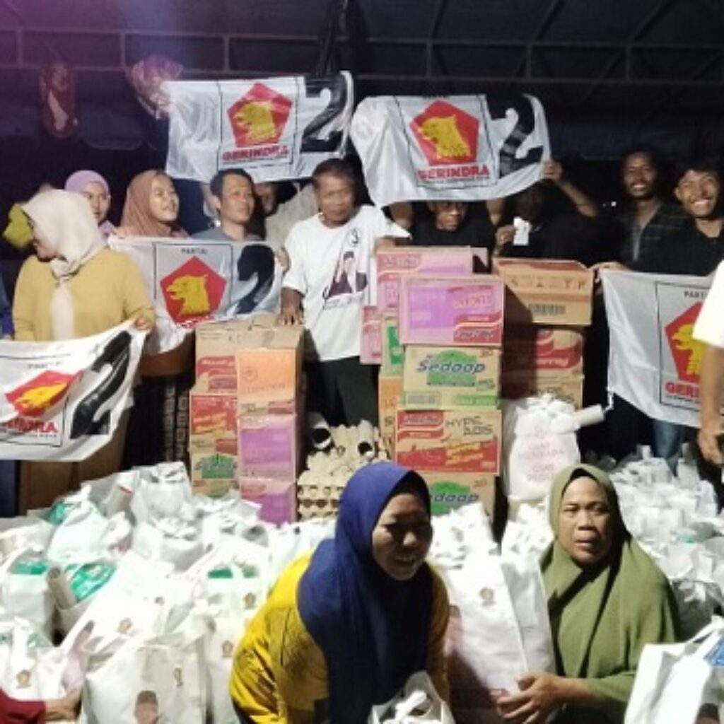 Atasi Dampak Banjir, Gerindra Bangun 13 Dapur Umum di Langkat