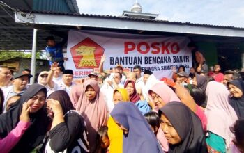 Gerindra Sumut Salurkan 1.000 Paket Sembako