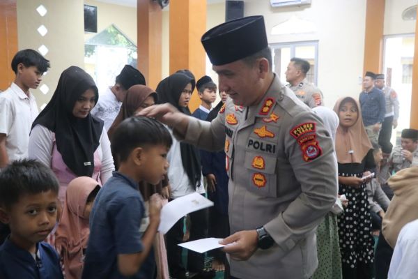 Jelang Tahun Baru 2026, Polres Lebak Gelar Doa Bersama dan Santuni Anak Yatim