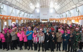 Kapolda Sumut dan Bhayangkari Hadir di Posko Pengungsian