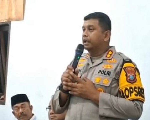Kapolres Madina Akui Kesalahan Prosedur Penanganan Kasus Narkoba di Hadapan Warga Singkuang
