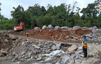 Kementerian PU Bangun Jembatan Darurat Malalak