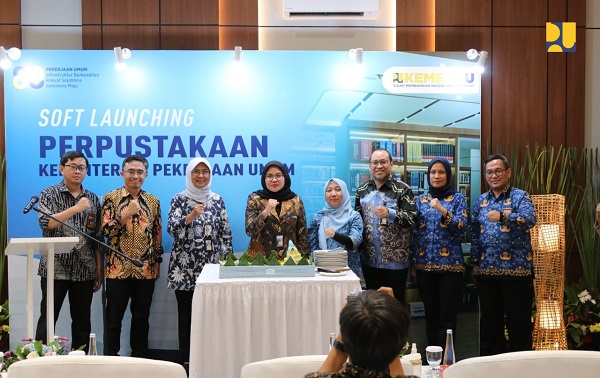 Kementerian PU Resmikan Wajah Baru Perpustakaan