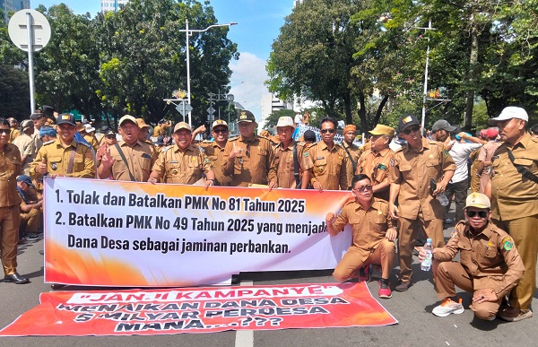 Kepala Desa se-Indonesia Tolak PMK 81/2025