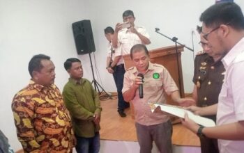 Ketua Forwaka Sumut Lantik Pengurus Forwaka Tanjung Balai
