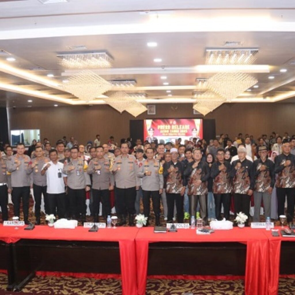 Rilis Akhir Tahun 2025: Kinerja Polda Sumsel Meningkat, Kriminalitas Turun dan Panen Jagung Tembus 186 Ribu Ton