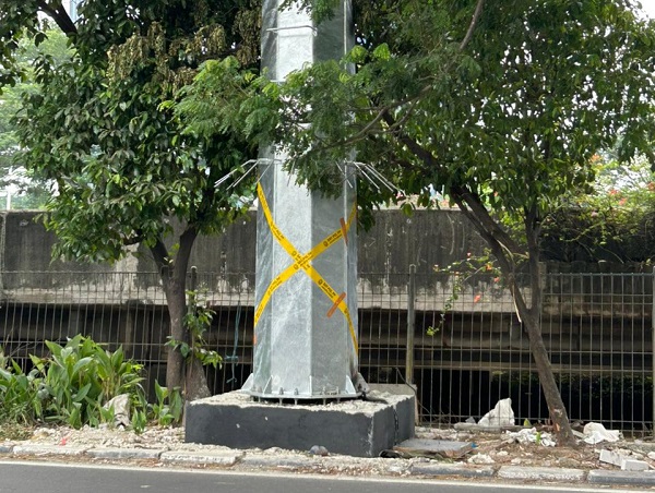Menara BTS Diduga Tak Berizin di Duri Kosambi