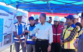 Menteri PU Dody Hanggodo Tinjau Tol Yogyakarta–Bawen Seksi 6