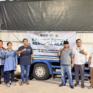 PTPN IV Salurkan Bantuan TJSL untuk Korban Bencana di Sumut Melalui DPD Gerindra