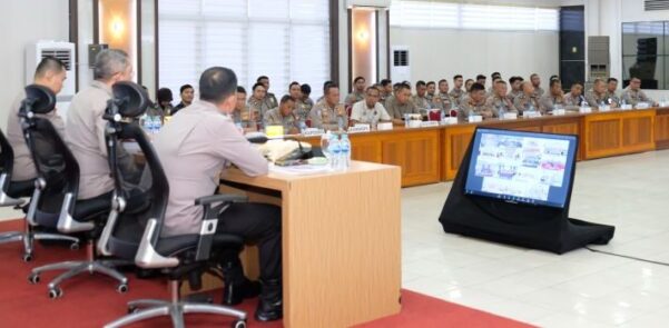 Polda Kalbar Matangkan Pengamanan Nataru lewat Latpraops Lilin Kapuas 2025