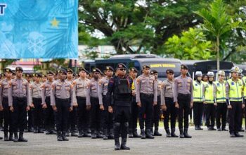 Polda Papua Barat Siagakan 575 Personel Amankan Natal dan Tahun Baru