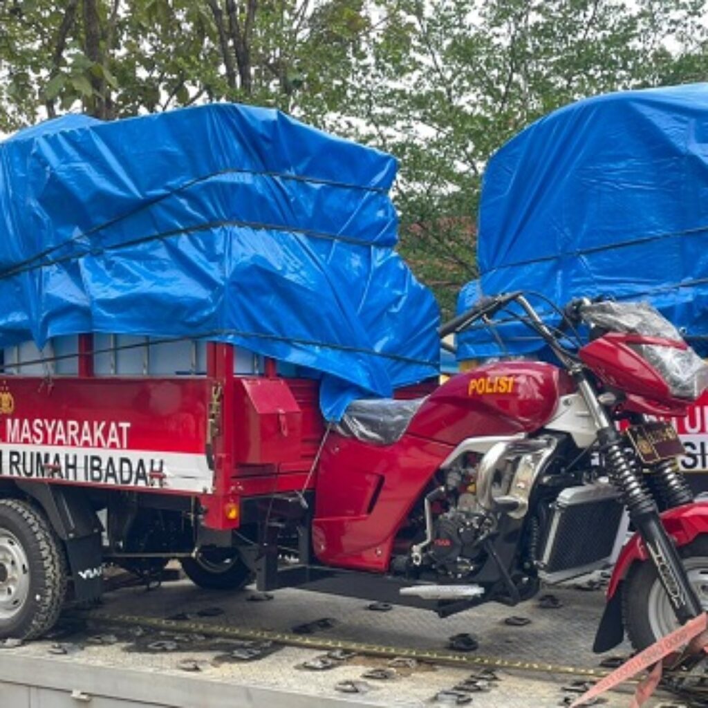 Polda Sumut Fasilitasi Bantuan Mabes Polri untuk Warga Terdampak Bencana di Aceh Tamiang