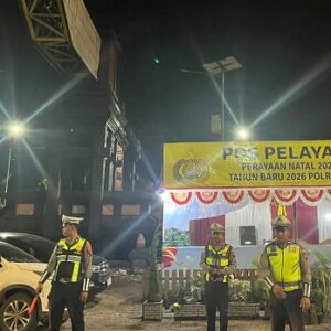 Amankan Nataru 2025–2026, Polres Blora Dirikan Lima Pos Pengamanan di Perbatasan Jateng–Jatim