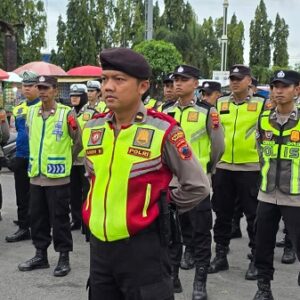 Polres Blora Kerahkan 181 Personel Amankan Malam Tahun Baru 2026