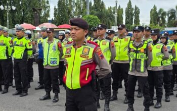Polres Blora Kerahkan 181 Personel Amankan Malam Tahun Baru 2026