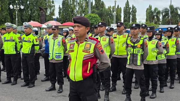 Polres Blora Kerahkan 181 Personel Amankan Malam Tahun Baru 2026