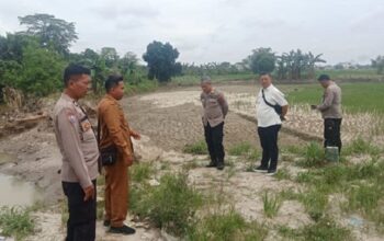 Polresta Deli Serdang Tinjau Lokasi Abrasi dan Longsor DAS