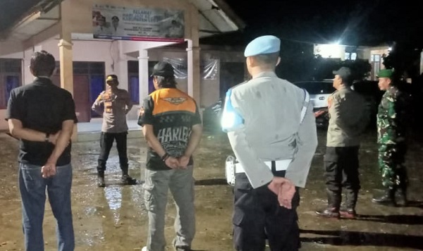 Polsek Cirinten Siagakan Personel Amankan Malam Tahun Baru 2026