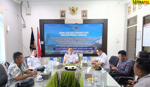 Progres Pembangunan Terminal Bandara Rahadi Oesman Ketapang