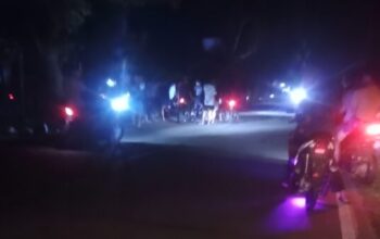 Balap liar Carita di Jalan Pamatang saat subuh mengganggu keamanan pengendara