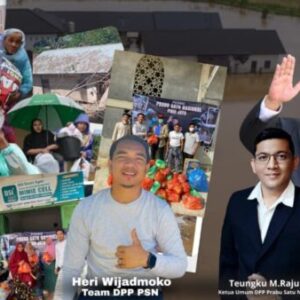 Aksi Cepat! Bantuan Banjir Aceh dari Ketua Umum PRABU SATU Nasional