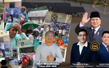 Penyaluran bantuan banjir Aceh oleh DPP PRABU SATU Nasional di Pidie Jaya