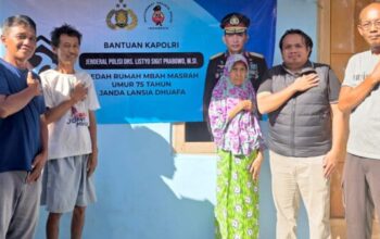 Bedah Rumah Kapolri untuk janda lansia dhuafa di Kabupaten Serang