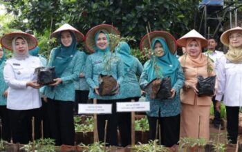 Ketua PKK Lampung meresmikan Desa TAPIS untuk penguatan ketahanan pangan