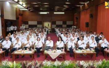 Menteri PU Dody Hanggodo saat peringatan Hakordia 2025