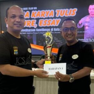 Irwan Saputra Wartawan Metro 24 Raih Juara Feature Essay Kapolrestabes Medan