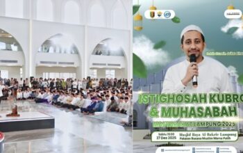 Istighosah Kubro Pemprov Lampung 2025 di Masjid Raya Al Bakrie