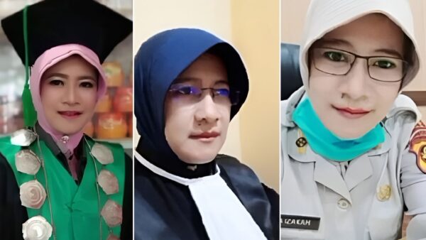 Ita Izzakah Kasikum Polres Muba mengawal kemenangan pra peradilan