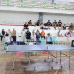 Bupati Blora membuka Kejuaraan Tenis Meja Blora Open VI 2025 di GOR Mustika