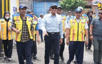 Menteri PU meninjau Posko Nataru di Jawa Tengah dan Jawa Timur