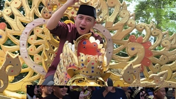 Pawai Budaya Lebak ke-197 dengan rombongan Dinas Pendidikan Kabupaten Lebak