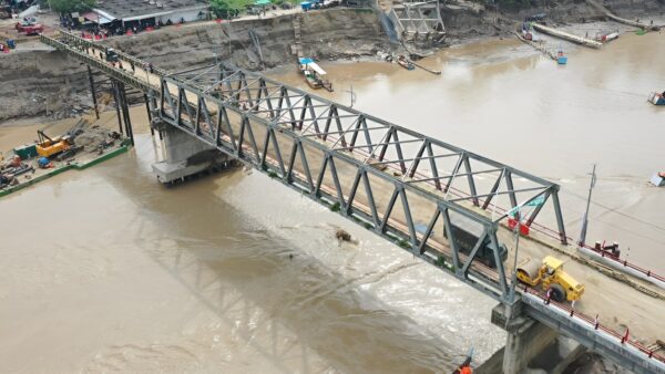 Penanganan darurat jembatan nasional Aceh pasca banjir bandang