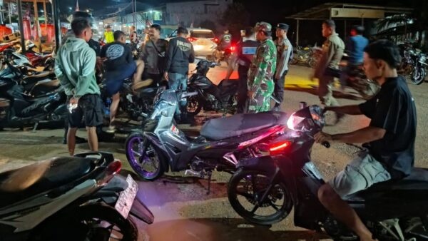 Penertiban knalpot brong oleh Polsek Simpang Hulu