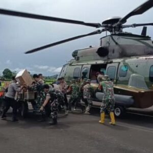 11 Helikopter Dikerahkan ke Aceh untuk Percepatan Penanganan Bencana