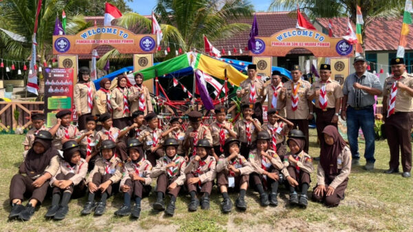 Perkemahan Akbar Pramuka Penggalang SMPN 2 Muara Pawan Ketapang