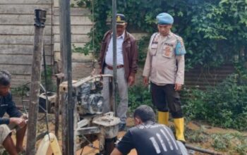 Polda Sumut bangun sumur bor air bersih pascabencana longsor di Tapanuli Utara