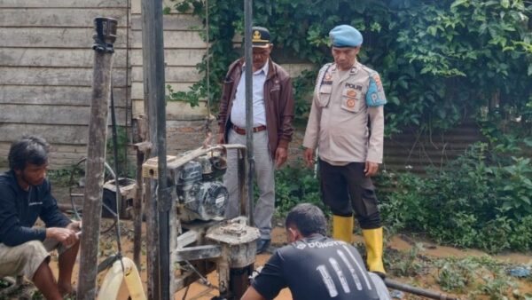 Polda Sumut bangun sumur bor air bersih pascabencana longsor di Tapanuli Utara