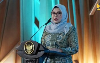 Menteri PU saat menghadiri Sutami Awards 2025 dan menyampaikan arahan terkait respons cepat bencana Sumatera