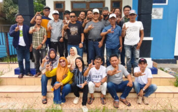 Wartawan Lampung Tengah menggelar rapat rencana aksi terkait anggaran publikasi APBD 2026